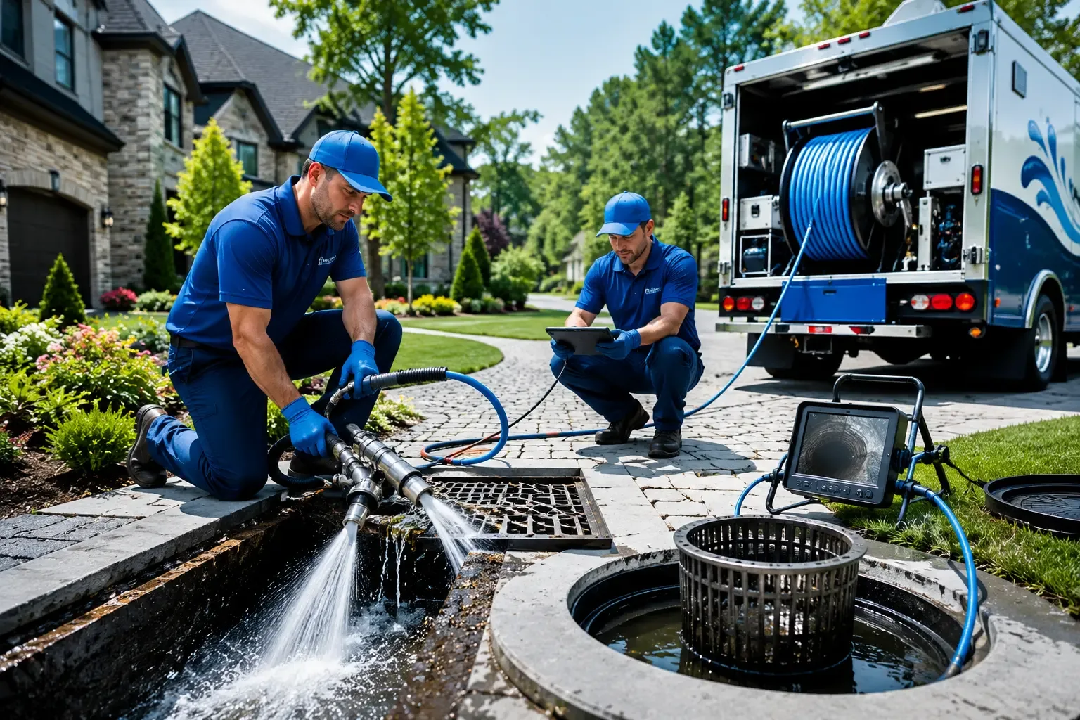 Local outdoor drain cleaning professionals in Parris Island, SC