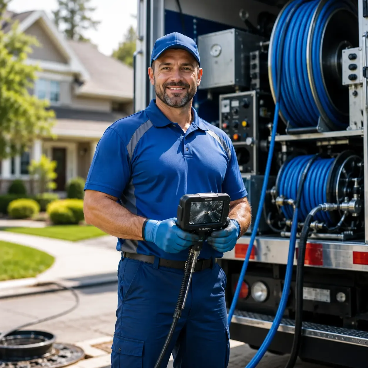 Local outdoor drain cleaning specialists in Parris Island, SC